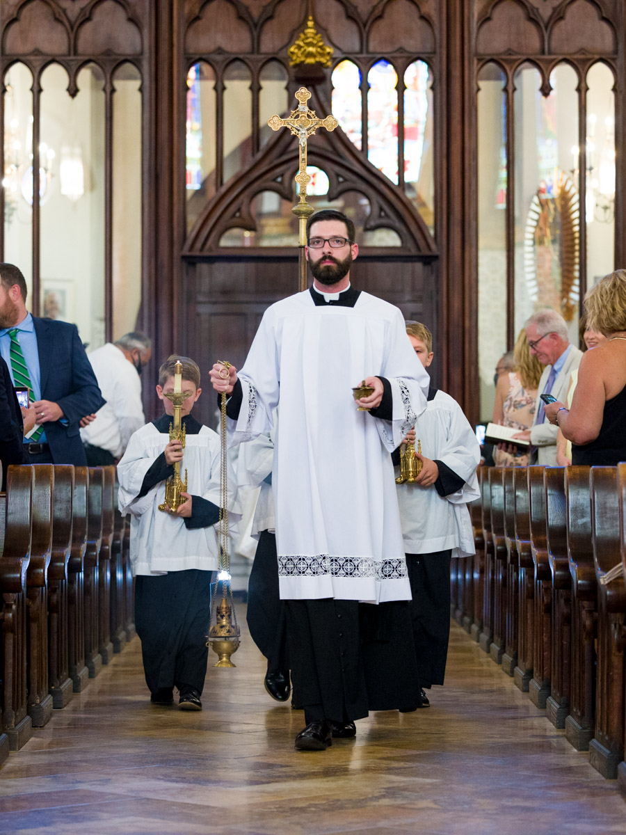 Catholic ceremony Austin