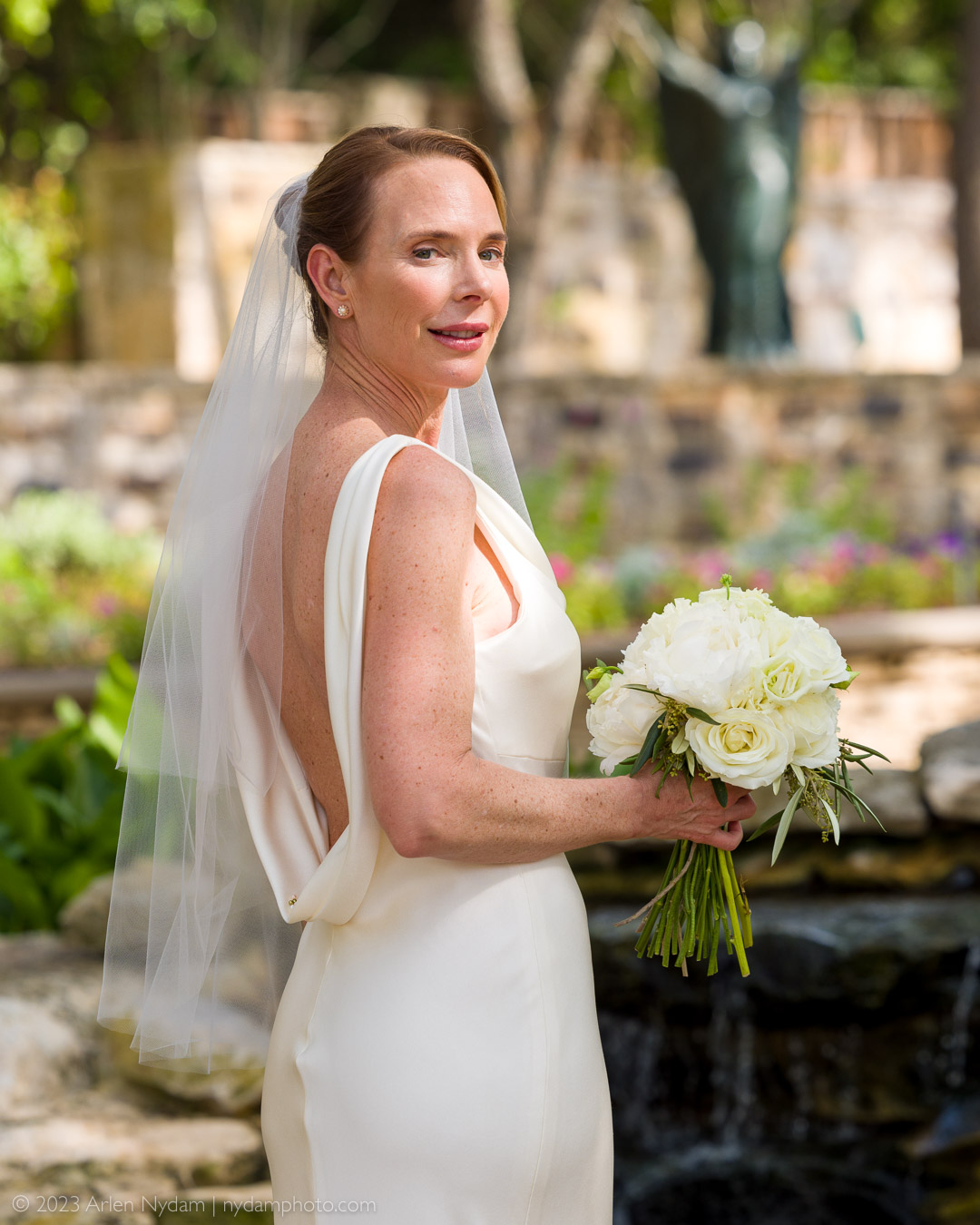 Austin wedding couple