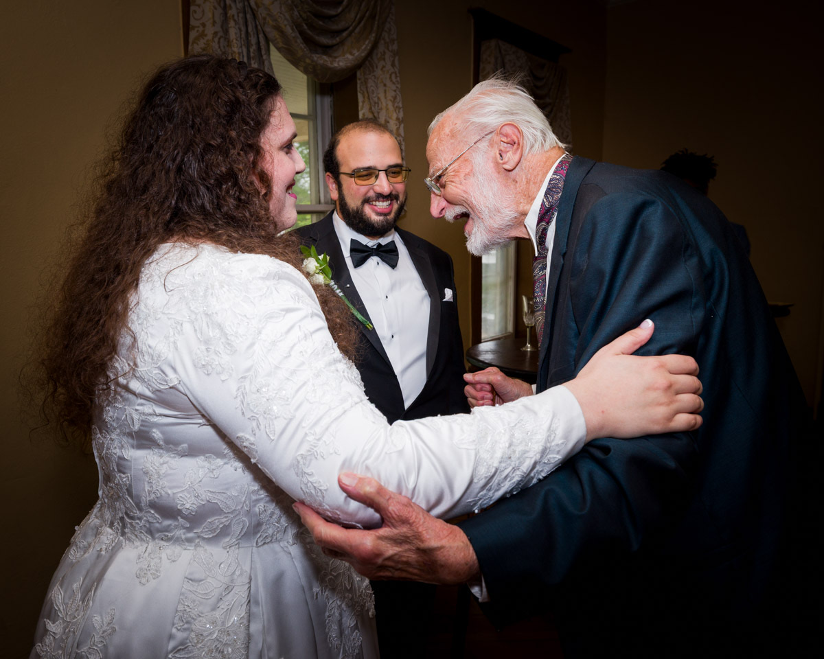 Wedding reception at the Charles Johnson House American Legion