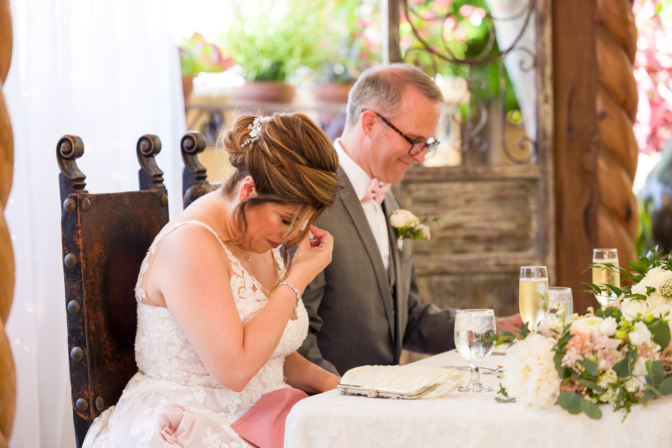 Celebration details, garden wedding