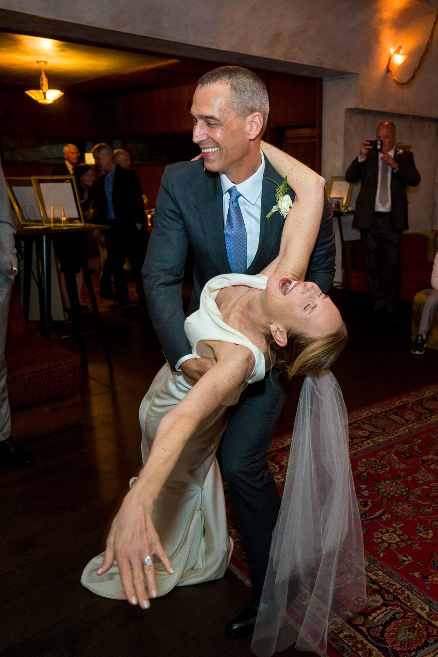 First dance at Eberly Austin wedding reception