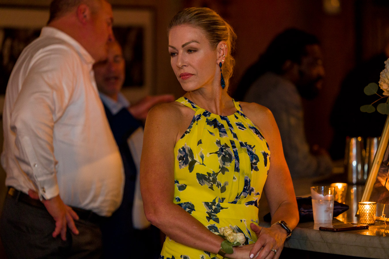 Guests dancing at Austin wedding reception