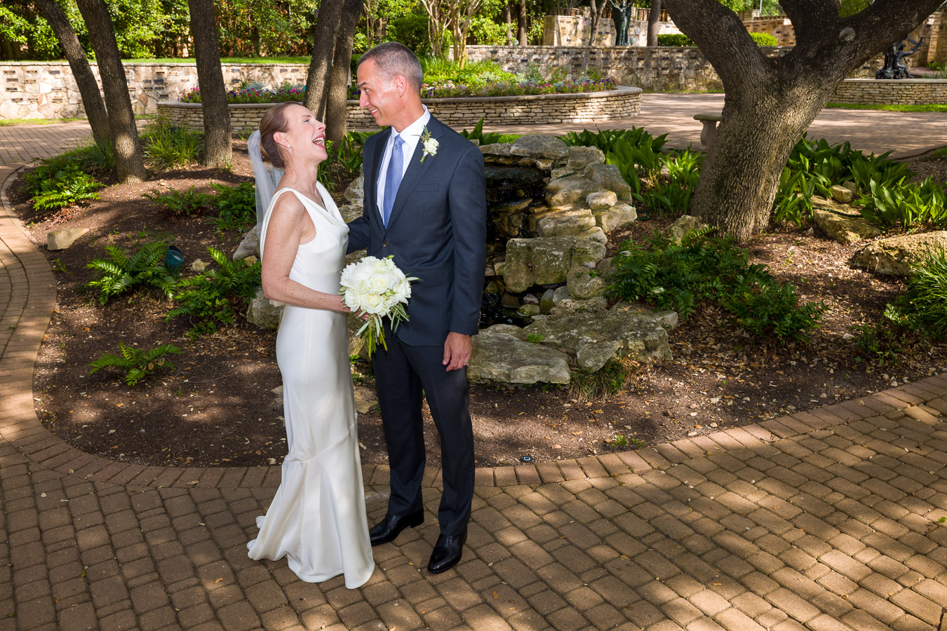 Family portrait at Austin wedding