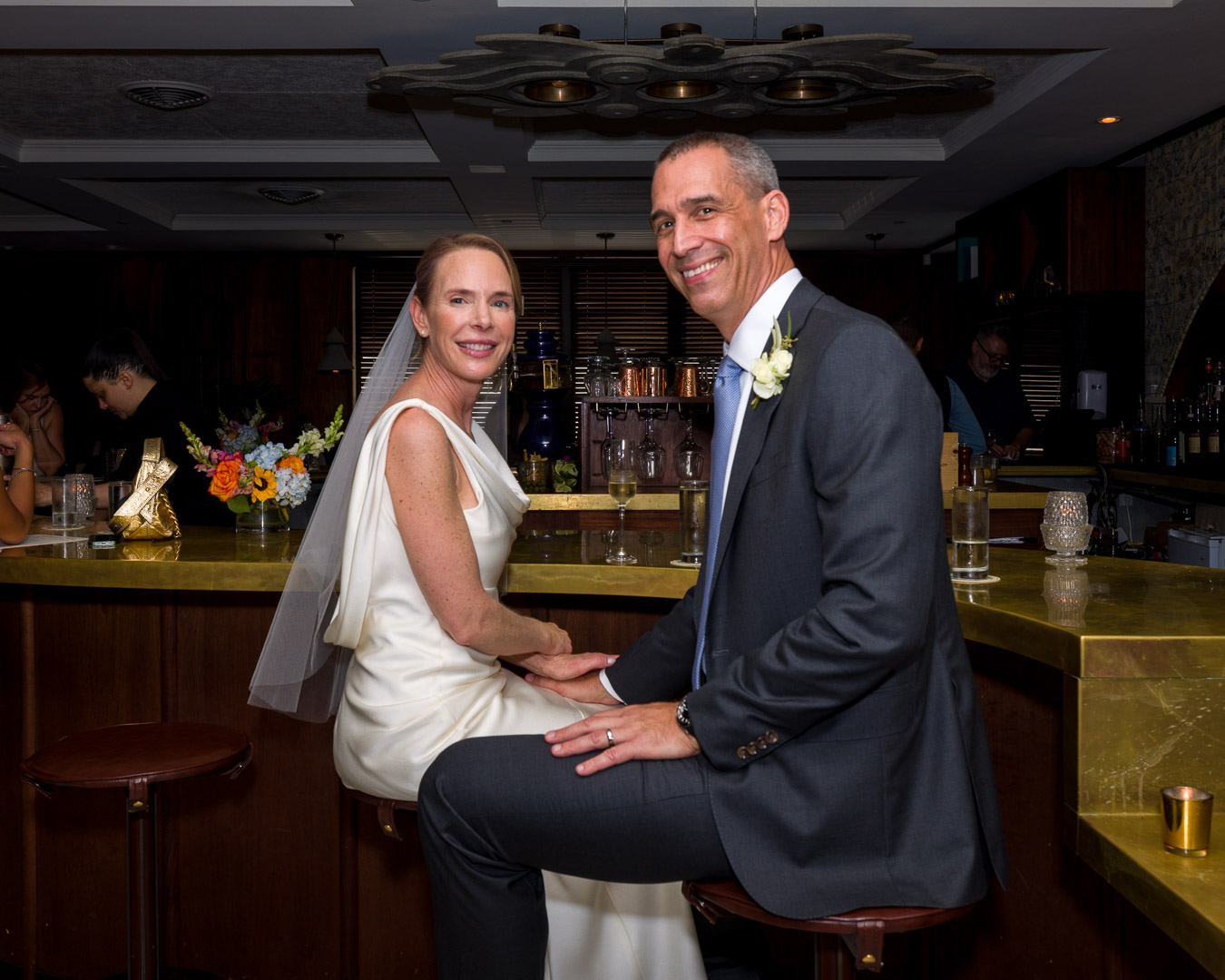 Wedding reception at Eberly, downtown Austin
