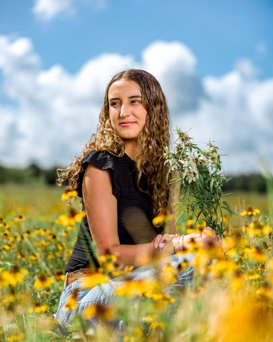 Carley's senior portrait session