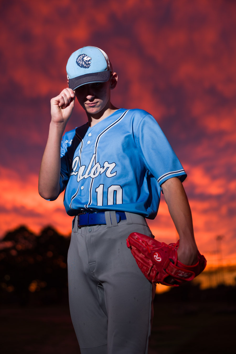 Editorial senior portrait variety, Nydam Photography