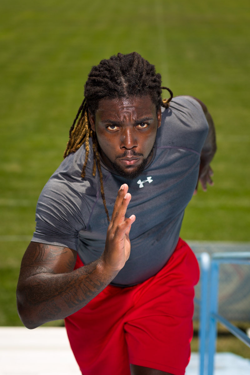 Individual youth athlete portrait, Austin