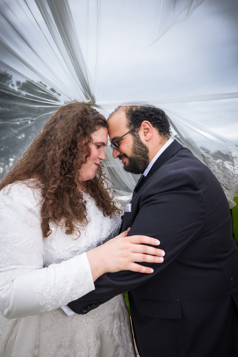 Editorial couple portrait by Nydam Photography
